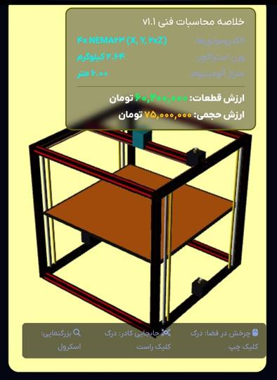 راهنمای کامل استفاده از کانفیگر سهبعدی پرینتر ۳D